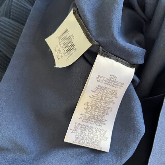 BCBGMAXAZRIA Navy Tulle Strapless Dress - Size 4 - Picture 7 of 7